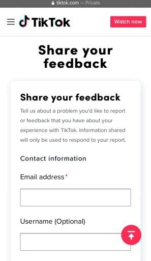 Tiktok feedback form. Things To Know About Tiktok feedback form. 